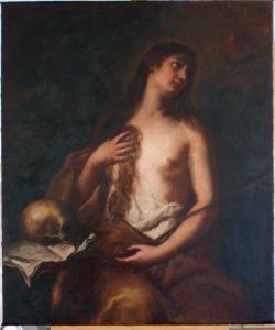Maria Magdalena pokutująca, I poł. XVII w., kolekcja prywatna, obraz po konserwacji