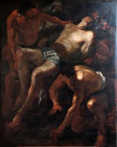 Męczeństwo św. Bartłomieja, XVII w., kolekcja prywatna (NIemcy), po konserwacji