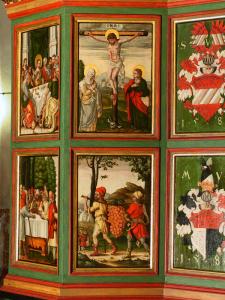 Konserwacja manierystycznej ambony (1588 r.) z kościoła filialnego p.w. Matki Boskiej Częstochowskiej w Siecieborzycach, parafia p.w. św. Wawrzyńca w 