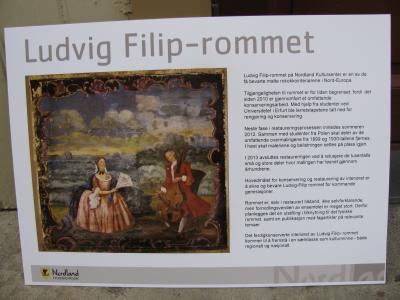 Projekt konserwatorski Ludwig- Filip – room (Nordland Kultursenter) w Bodø, Norwegia, 2012_2014 r., dr hab. Elżbieta Basiul, prof. UMK (konsultant pro